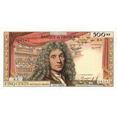 500 Nouveaux Francs - Molière type 1959
