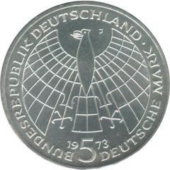 5 Deutsche Mark Nicolaus Copernicus