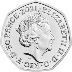 50 Pence - Elizabeth II 5th portrait, Insulin