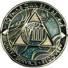 Token - Alcoholics Anonymous Sobriety 8 Year Anniversary