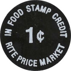 1 Cent - Food Stamp Rite Price Market