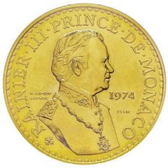 50 Francs - Rainier III Anniversary of Reign, Essai