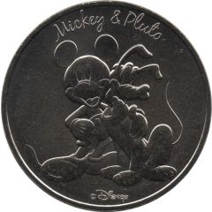 Monnaie de Paris Tourist Token - Disney Mickey and Pluto