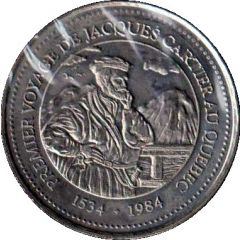 30 Cents - J.A. Moissan Jacques Cartier