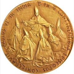 Medal - Paul VI Visit to India