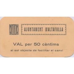 50 Céntimos Altafulla