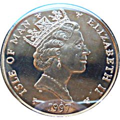 5 Pounds - Elizabeth II Golden Wedding Anniversary