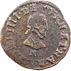 Double Tournois - Henri IV Montpellier mint