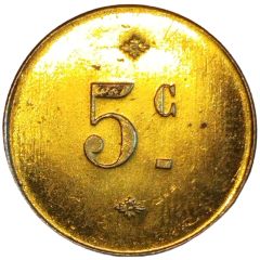 5 centimes fleurettes
