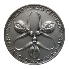 Medal - Lady`s Slipper Prince Edward Island