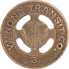 1 Fare - Winona Transit Co. Winona, Minnesota