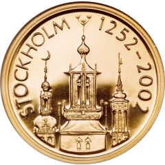 2000 Kronor - Carl XVI Gustaf Stockholm Anniversary