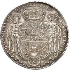 1 Thaler - Charles I Güte des Herrn - Ausbeute