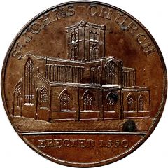 1/2 Penny Warwickshire - Coventry / Kempson`s
