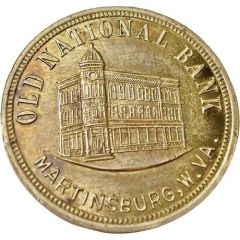 25 Cents - Old National Bank Martinsburg, West Virginia