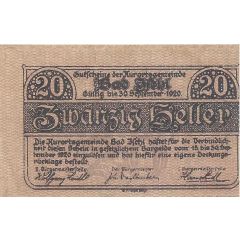 20 Heller Bad Ischl