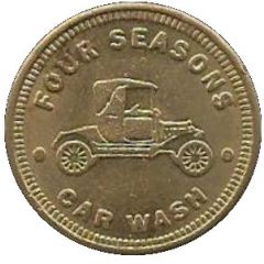 Token - Four Seasons Car Wash Albany, Oregon