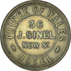11/2 Pence Prince of Wales Hotel, Jersey