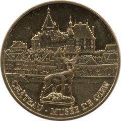 Monnaie de Paris Tourist Token - Gien Le château