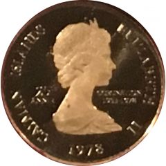 1 Cent - Elizabeth II 25th Anniversary of Coronation