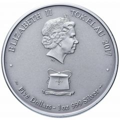 5 Dollars - Elizabeth II Poseidon