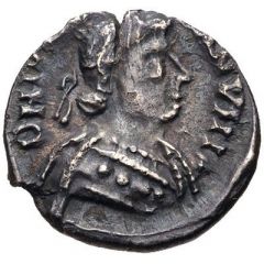 1/2 Siliqua - Justinian I Ravenna, ⳨