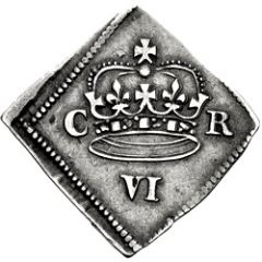 6 Pence - Charles I Newark siege coinage