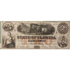 2 Dollars State of Florida, 3rd issue