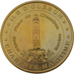 Tourist token - Monnaie de Paris - Saint-Denis-d`Oléron - Phare de Chassiron
