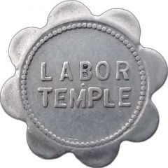 2 1/2 Cents - Labor Temple Lincoln, Nebraska