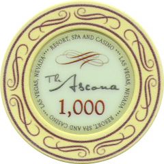 Poker Chip - The Ascona 1000