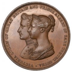 Medal - Victoria Royal Wedding, bronze