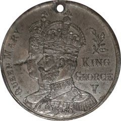 Medal - George V and Mary Peace Victory
