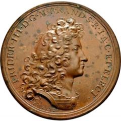 Inauguration of the `Lange Brücke` in Berlin - Frederick III