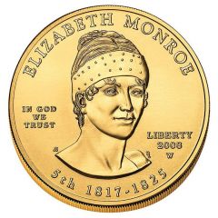 10 Dollars Elizabeth Monroe, Bullion Coinage