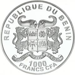 1000 Francs CFA Elephant of Benin