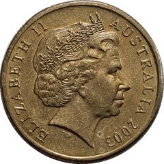 1 Dollar - Elizabeth II 4th Portrait - Women`s Suffrage