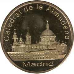 Medal - Franciscus Madrid Cathedral , brass