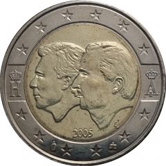 2 Euros - Albert II Belgium-Luxembourg Economic Union