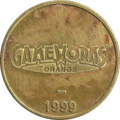 Game Token - Game Works Orange