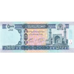 500 Afghanis