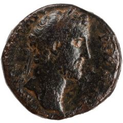 Sestertius - Antoninus Pius IMP II TR POT COS III S C, Victory