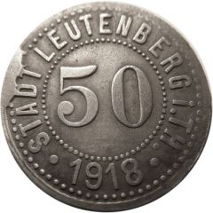 50 Pfennig - Leutenberg in Thüringen