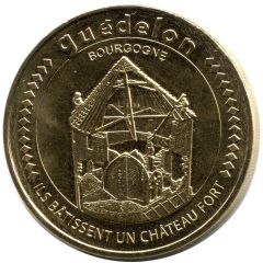 Monnaie de Paris Tourist Token - Guédelon La tour de la Chapelle