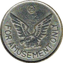 Token - For Amusement Only 25
