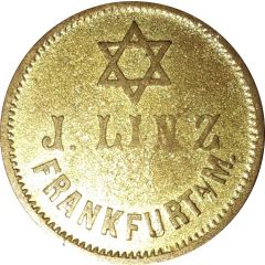 Beer Token - J. Linz Frankfurt am Main