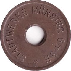 Public Swimming Pool Token - Munster type 2, youth