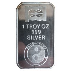 1 Oz Silver - Panda Mother and Cub - Singapore