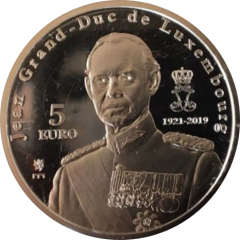 5 Euros - Henri I Grand Duc Jean