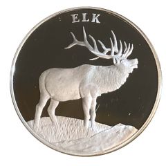 Medal - National Wildlife Refuge System Elk